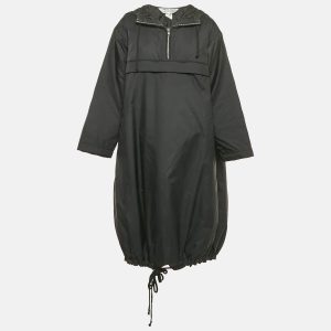 Comme des Garcons Black Synthetic Hooded Long Jacket M, Coats & Jackets - Luxury Closet catalog