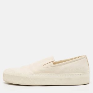 Common Projects White Canvas Slip On Sneakers Size 36, Athletic Shoes & Sneakers - Luxury Closet catalog