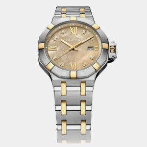 Concord Beige MOP Diamond Stainless Steel 18k Yellow Gold Saratoga 0320535 Quartz Women's Wristwatch 31 mm, Watches - Luxury Closet catalog