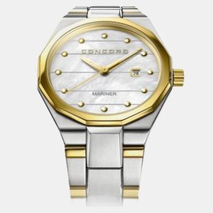 Concord White MOP Stainless Steel Diamond Mariner 0320332 Automatic Women's Wristwatch 30 mm, Watches - Luxury Closet catalog