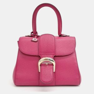 Delvaux Pink Leather Briand Mini Box bag, Satchels - Luxury Closet catalog