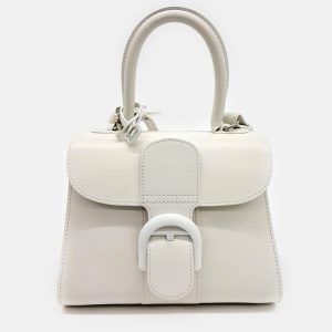 Delvaux White Leather Briand Mini Box, Satchels - Luxury Closet catalog