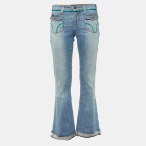 D&G Blue Washed Denim Straight Fit Jeans S/Waist 30", Jeans - Luxury Closet catalog