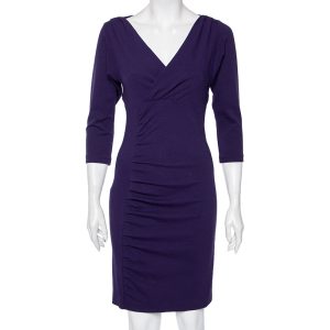 Diane Von Furstenberg Purple Knit Basuto Short Dress S, Dresses - Luxury Closet catalog
