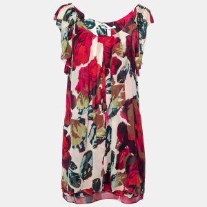 Diane von Furstenberg Multicolor Printed Silk Elenka Mini Dress S, Dresses - Luxury Closet catalog