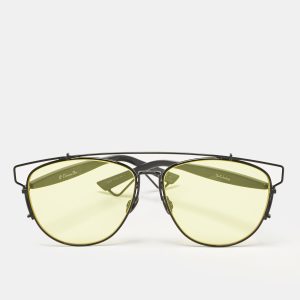 Dior Yellow/Black 65Z2K Technologic Aviator Sunglasses, Sunglasses - Luxury Closet catalog
