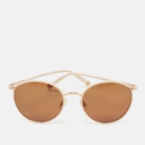 Dior Brown/Light Beige DiorAdelaide Round Sunglasses, Sunglasses - Luxury Closet catalog