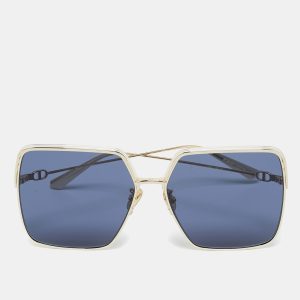 Dior Blue/Gold Tone Everdior SU1 Oversized Sunglasses, Sunglasses - Luxury Closet catalog