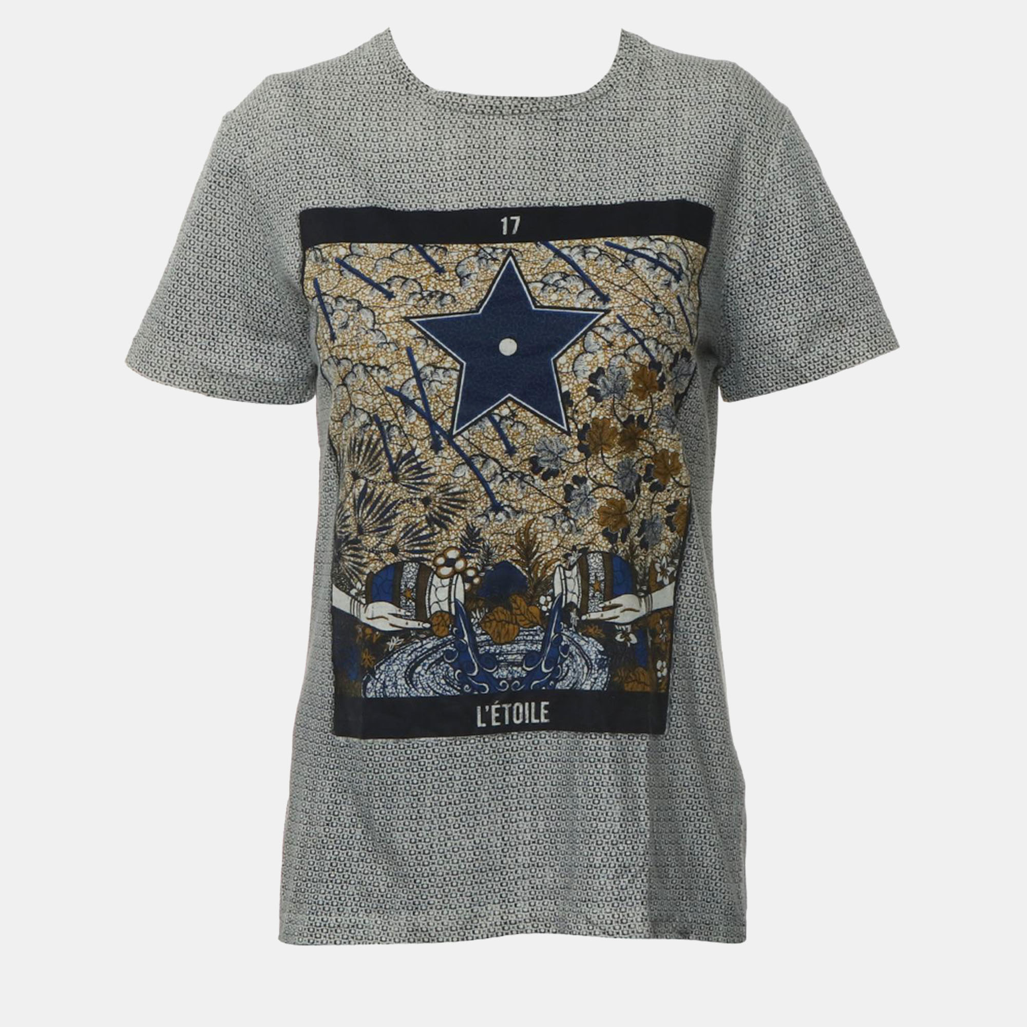 Dior Navy Blue/White Cotton and Linen L'etoile T Shirt S, Shirts & Tops - Luxury Closet catalog