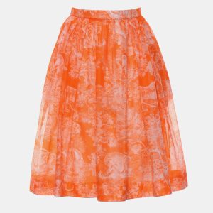 Christian  Dior Knee-Length Printed Skirt IT Women 38, Skirts - Luxury Closet catalog