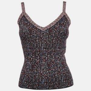 Christian Dior Blue/Orange Knit Tank Top M, Shirts & Tops - Luxury Closet catalog