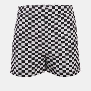 Christian Dior Black/White Checks Cotton Shorts S, Shorts - Luxury Closet catalog