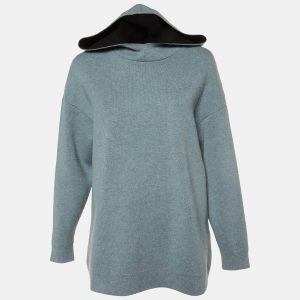 Dior Grey Cashmere Blend J'adior 8 Hooded Sweater S, Sweaters & Cardigans - Luxury Closet catalog