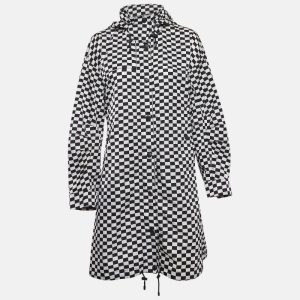 Dior Black/White Checkered Nylon Zip-Up Hooded Jacket M, Coats & Jackets - Luxury Closet catalog