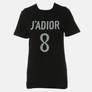J'Adior 8 Printed Black T-Shirt Size S, Shirts & Tops - Luxury Closet catalog