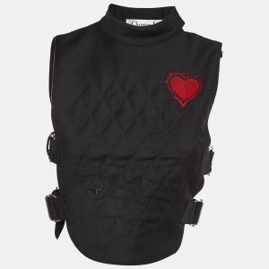 Christian Dior Black Heart Applique Wool Fencing Vest Top S, Coats & Jackets - Luxury Closet catalog