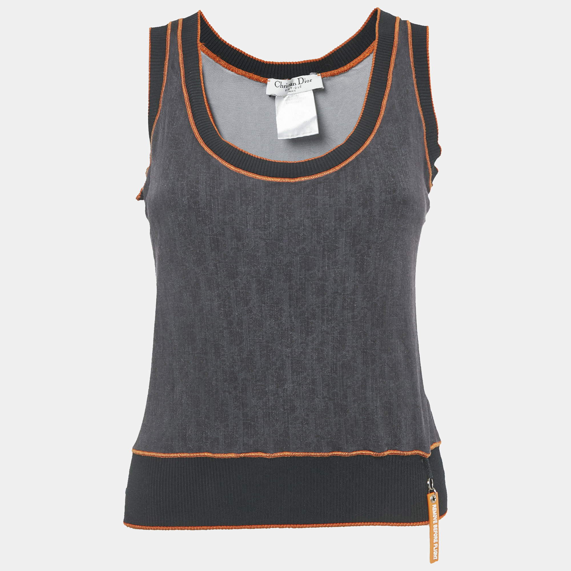 Christian Dior Vintage Navy Blue Jersey Flight Collection Tank Top M, Shirts & Tops - Luxury Closet catalog