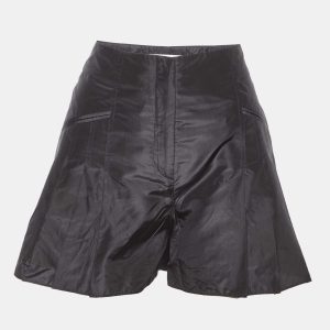 Dior Black SIlk A-Line Shorts S, Shorts - Luxury Closet catalog