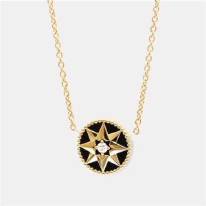 Dior Rose des Vents 18K Rose Gold and Diamond Pendant Necklace, Necklaces - Luxury Closet catalog
