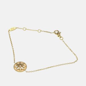Christian Dior Rose Des Vents 18K Pink Gold Diamond Opal Charm Bracelet, Bracelets - Luxury Closet catalog