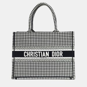 Christian Dior Black/White Canvas Book Tote Bag, Tote Handbags - Luxury Closet catalog