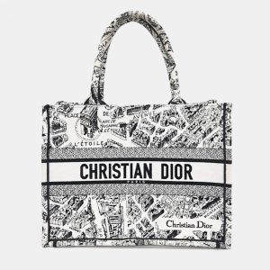 Christian Dior Black Canvas Book Tote 36 Bag, Tote Handbags - Luxury Closet catalog