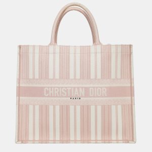 Christian Dior Light Pink Large Book Tote bag, Tote Handbags - Luxury Closet catalog