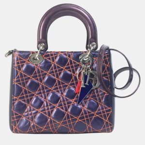 Dior purple Orange Cannage Quilted bag, Shoulder Bags - Luxury Closet catalog
