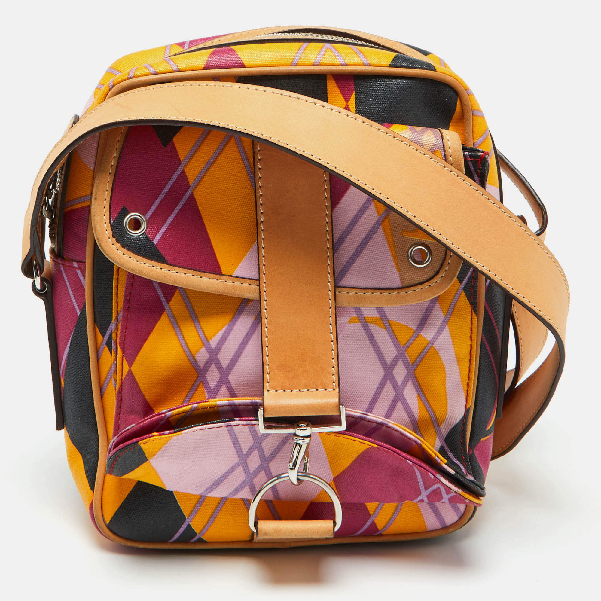 Dior Multicolor Graphic Printed Fabric and Leather Shoulder Bag, Shoulder Bags - Luxury Closet catalog