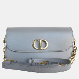 Dior Grey  Leather 30 Montaigne Shoulder Bag, Shoulder Bags - Luxury Closet catalog