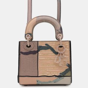 Dior Multicolor Leather Lady Dior Shoulder Bag, Tote Handbags - Luxury Closet catalog