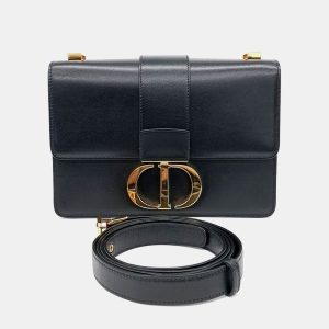 Dior Black Leather 30 Montaigne Chain Bag, Shoulder Bags - Luxury Closet catalog