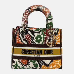Dior Brown Canvas Lady D-Lite Shoulder Bag, Tote Handbags - Luxury Closet catalog