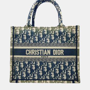Dior Multicolor Canvas Small Book Tote Bag, Tote Handbags - Luxury Closet catalog