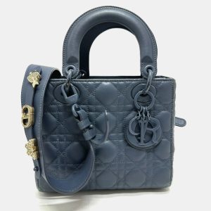 Dior Blue Lambskin Lady Dior Shoulder Bag, Tote Handbags - Luxury Closet catalog