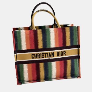Dior Multicolor Canvas Large Book Tote Bag, Tote Handbags - Luxury Closet catalog