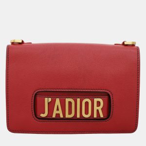 Dior Red Leather J'Adior Flap Bag, Handbags - Luxury Closet catalog