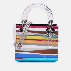 Dior Multicolor Wang Guangle Mini PVC Technical Fabric Lady Dior, Tote Handbags - Luxury Closet catalog