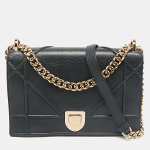 Dior Black Leather Medium Diorama Flap Bag, Handbags - Luxury Closet catalog