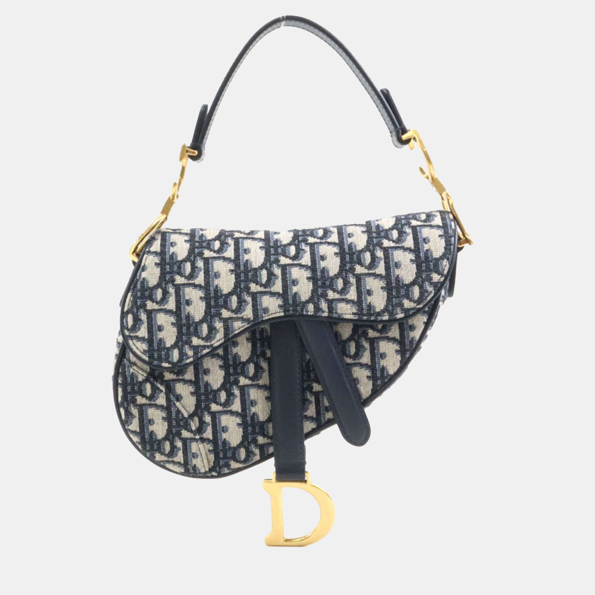 Dior Navy Canvas Saddle Bag, Shoulder Bags - Luxury Closet catalog