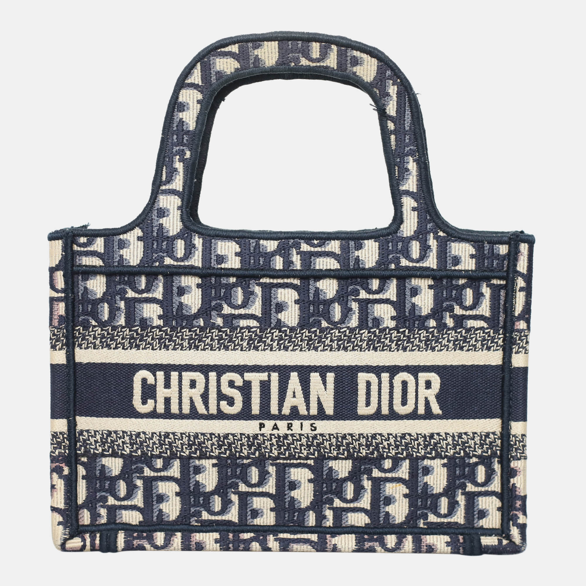 Dior Blue Mini Book Tote Bag, Tote Handbags - Luxury Closet catalog