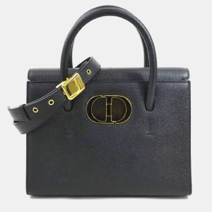 Dior St Honore Black Leather Shoulder Bag, Satchels - Luxury Closet catalog