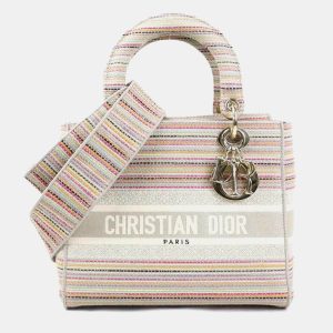 Dior Lady D-Lite Multicolour Canvas Tote Bag, Satchels - Luxury Closet catalog