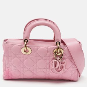 Dior Light Pink Leather Medium Lady D-Joy Tote, Tote Handbags - Luxury Closet catalog
