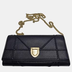 Dior Diorama Blue Leather Wallet on Chain, Wallets & Money Clips - Luxury Closet catalog