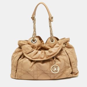 Dior Beige Cannage Leather Le Trente Shoulder Bag, Shoulder Bags - Luxury Closet catalog