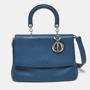 Dior Navy Blue Leather Medium Be Dior Flap Bag, Satchels - Luxury Closet catalog