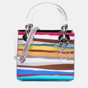 Dior Lady Dior Medium PVC Technical Fabric Handbag, Satchels - Luxury Closet catalog