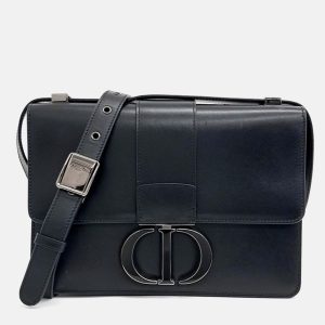 Dior Black Leather 30 Montaigne Bag, Handbags - Luxury Closet catalog