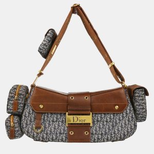Christian Dior Navy Trotter Street Chic Columbus Shoulder Bag, Handbags - Luxury Closet catalog